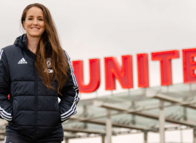 Manchester United manager Casey Stoney.