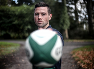 John Cooney: named at No 9 for Ireland's final Test of the year.