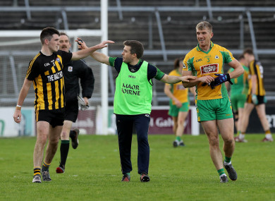 Kieran Fitzgerald and Barry McHugh were sent-off in Sunday's final in Galway.