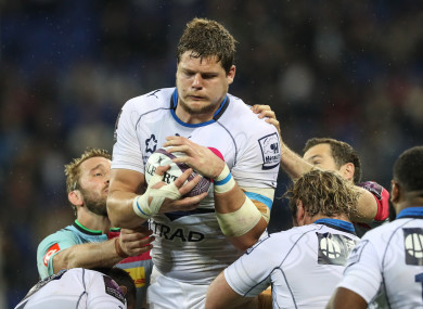 Montpellier’s Paul Willemse.