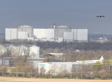 The French nuclear power plant Fessenheim