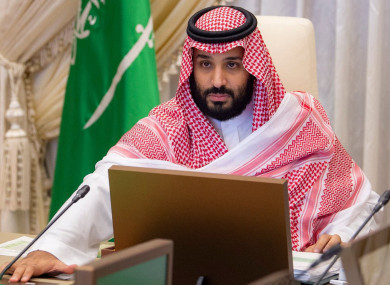 Saudi Arabia's Crown Prince Mohammed bin Salman.