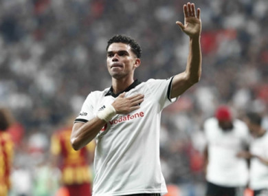 Pepe made 17 appearances for the club.