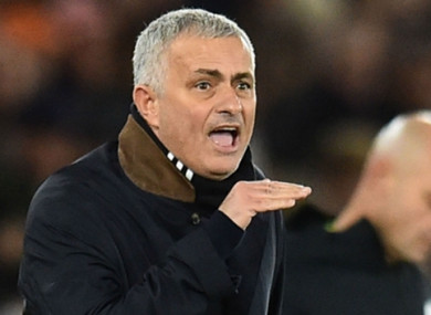 Jose Mourinho: preparing for visit for Arsenal.