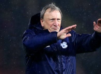 Neil Warnock (file pic).