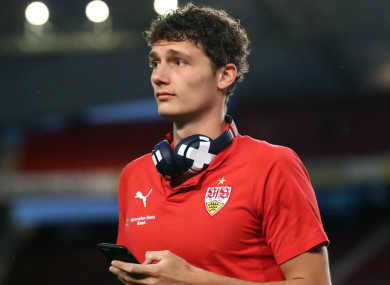 Stuttgart defender Benjamin Pavard.