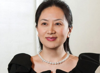 Huawei Finance Chief Meng Wanzhou, who was arrested in Canada last week