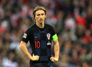 Luka Modric is expected to be crowned winner of the Ballon d'Or tonight.