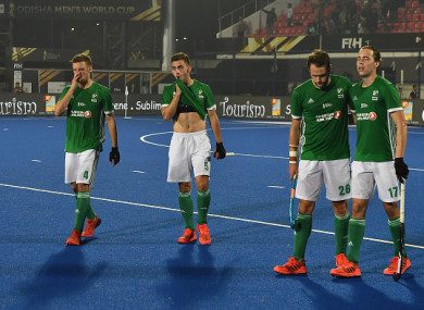 Ireland suffered a crushing defeat in India earlier.