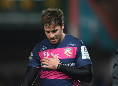 Cipriani suffered the injury in last Friday's defeat to Exeter.