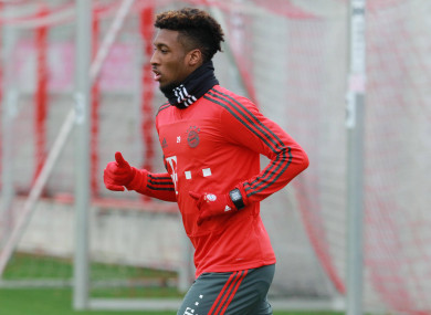 Kingsley Coman (file pic).