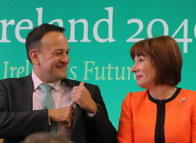 Taoiseach Leo Varadkar and Culture Minister Josepha Madigan.