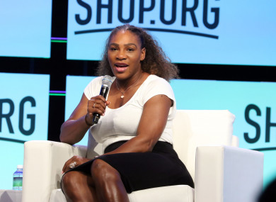 Serena Williams (file pic).