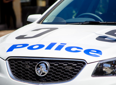 File photo of a police car in Sydney.