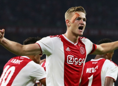 Matthijs de Ligt (file pic).
