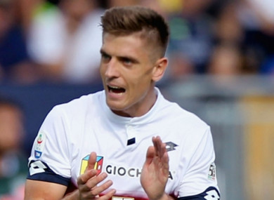 Krzysztof Piatek (file pic).