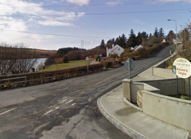 The start of Chapel Road in Dungloe.