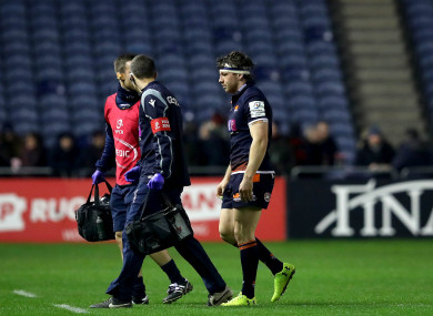 Watson sustained the injury during Edinburgh's defeat of Montpellier.