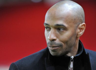 Thierry Henry (file pic).