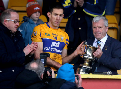 Early season silverware for the Clare footballers.