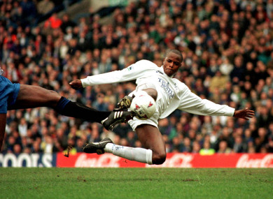 Phil Masinga: made an impact at Elland Road.