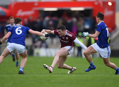 Maghnus Breathnach with Ciaran Brady and Barry Fortune.