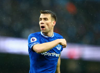 Seamus Coleman had a spell out of Everton's side recently.