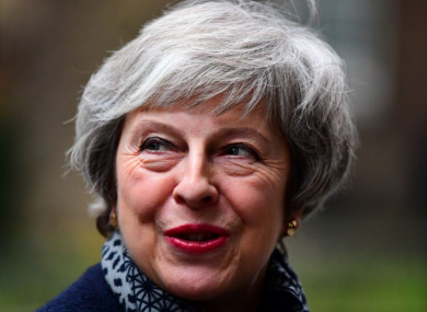 British Prime Minister Theresa May