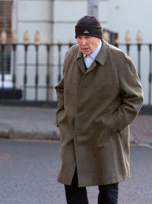 Retired surgeon Michael Shine arriving at the Central Criminal Courts in Dublin.