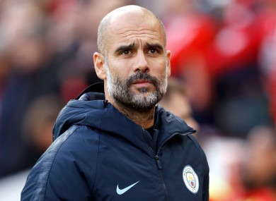 Pep says it's part of club culture outside England.