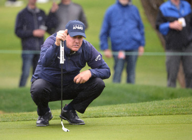 Mickelson flirted with a rare 59.