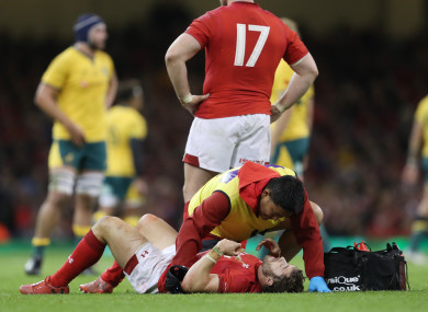 Leigh Halfpenny hasn't featured since Wales' November Test versus Australia.
