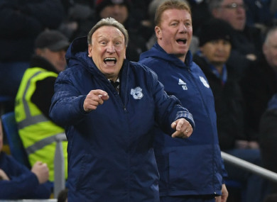 Cardiff City manager Neil Warnock