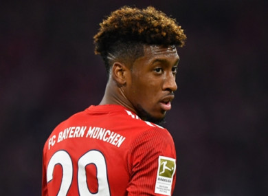 Kingsley Coman has been declared fit to face Liverpool.