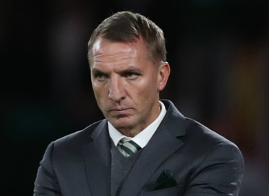 Celtic manager Brendan Rodgers