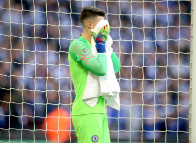 The Blues were defeated on penalties against Man City.