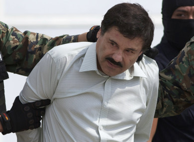 File photo of Joaquin 'El Chapo' Guzman.