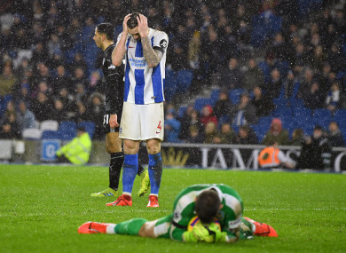 It was another difficult night for Duffy and Brighton.