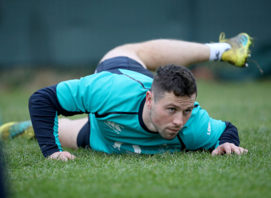 Cooney at training in Carton House this week.