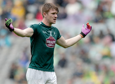 Kildare star Kevin Feely.