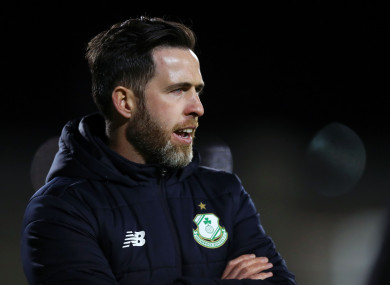 Rovers boss Stephen Bradley.