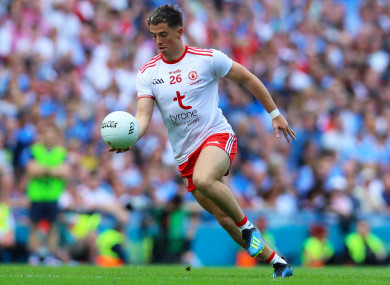 Tyrone forward Ronan O'Neill during the All-Ireland final.