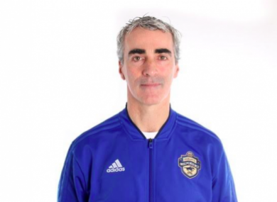 Jim McGuinness was unveiled as Charlotte Independence manager back in December.