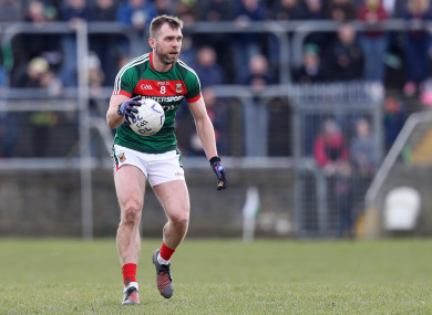 Sidelined: Seamus O'Shea.