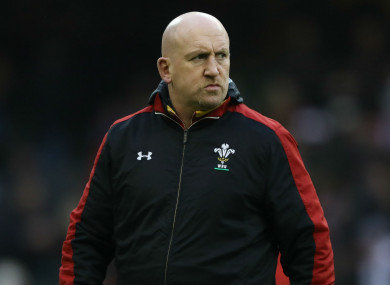 Wales defence coach Shaun Edwards.