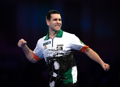 O'Connor made it to the third round of the 2019 PDC World Championship in December.