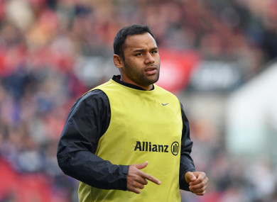 Billy Vunipola (file pic).