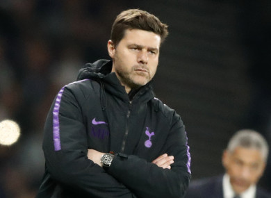Tottenham Hotspur manager Mauricio Pochettino.