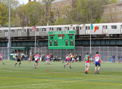 Mayo ran out comfortable winners when the sides met in 2014 in Gaelic Park.