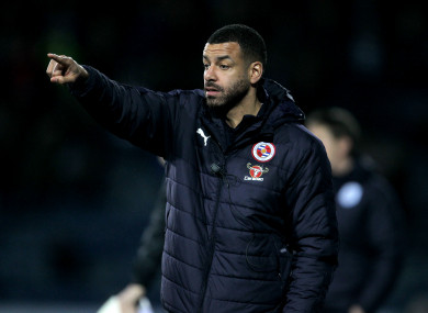 Reid has experience coaching at Reading and Crystal Palace.